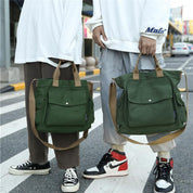 Maddox | Canvas Crossbody Tote Bag