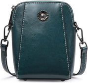 Adriana | Compact Anti-Theft Leather Crossbody Bag