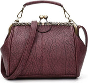 Nia | Vintage Kiss-Lock Crossbody Bag