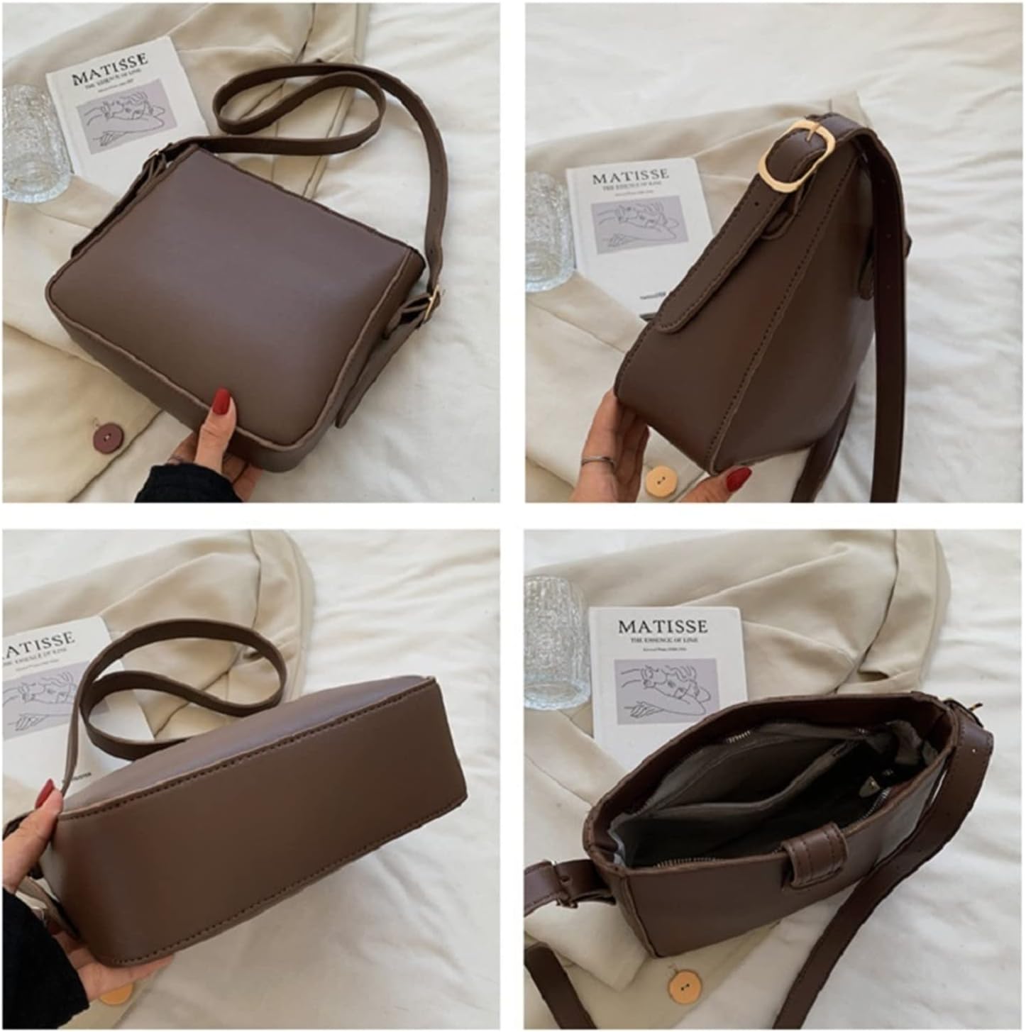 Iyla | Vintage Leather Crossbody Bag