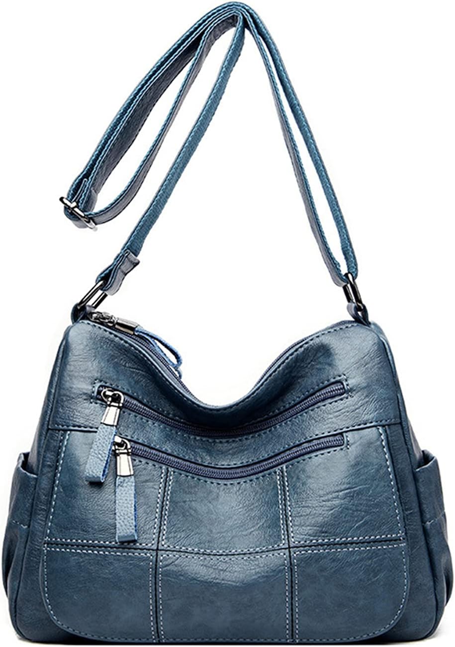Brynleigh | Multi-Pocket Vintage-Inspired Crossbody Sling Bag