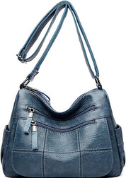 Brynleigh | Multi-Pocket Vintage-Inspired Crossbody Sling Bag