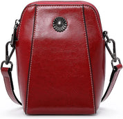Adriana | Compact Anti-Theft Leather Crossbody Bag