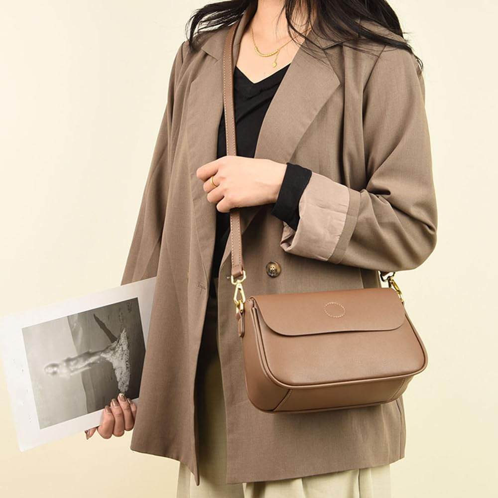 Remi | Vegan Leather Crossbody Bag | Flap Design