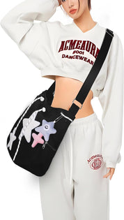 Milana | Star Gazer Canvas Crossbody Bag