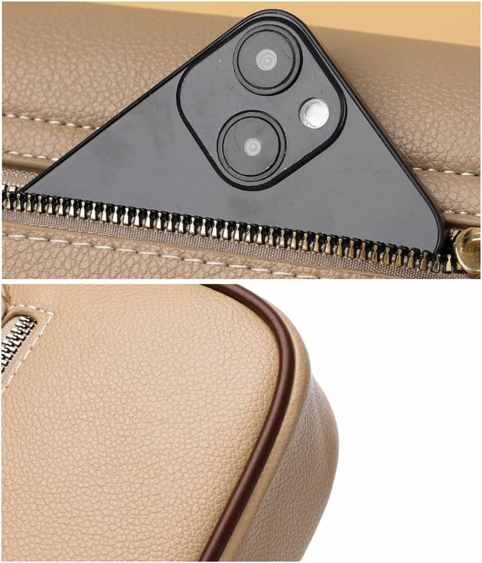 Journi | Chic Leather Flap Crossbody Bag