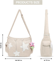 Milana | Star Gazer Canvas Crossbody Bag
