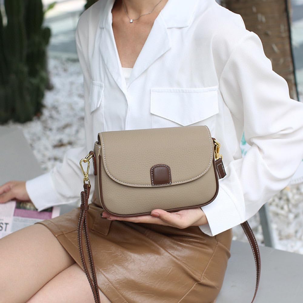 Journi | Chic Leather Flap Crossbody Bag