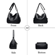 Brynleigh | Multi-Pocket Vintage-Inspired Crossbody Sling Bag