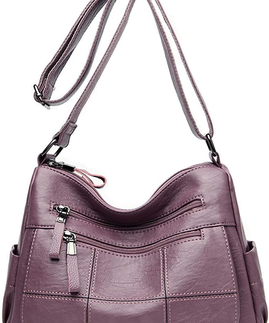Brynleigh | Multi-Pocket Vintage-Inspired Crossbody Sling Bag
