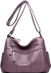 Brynleigh | Multi-Pocket Vintage-Inspired Crossbody Sling Bag
