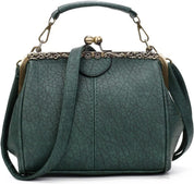 Nia | Vintage Kiss-Lock Crossbody Bag