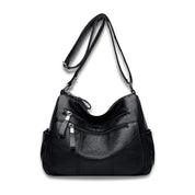 Brynleigh | Multi-Pocket Vintage-Inspired Crossbody Sling Bag