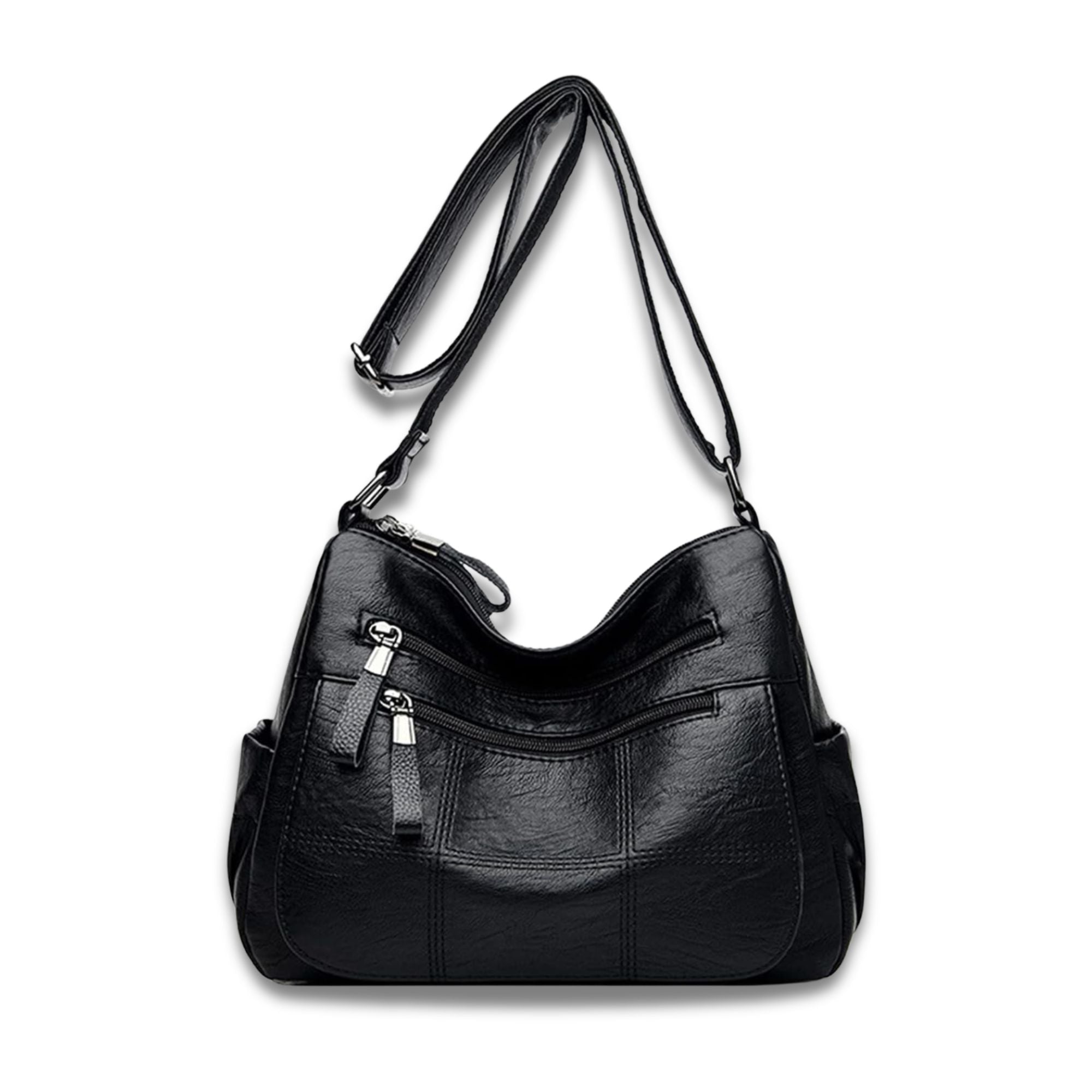 Brynleigh | Multi-Pocket Vintage-Inspired Crossbody Sling Bag