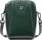 Adriana | Compact Anti-Theft Leather Crossbody Bag