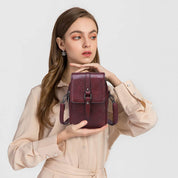 Luca | Vintage Latch Travel Crossbody Bag