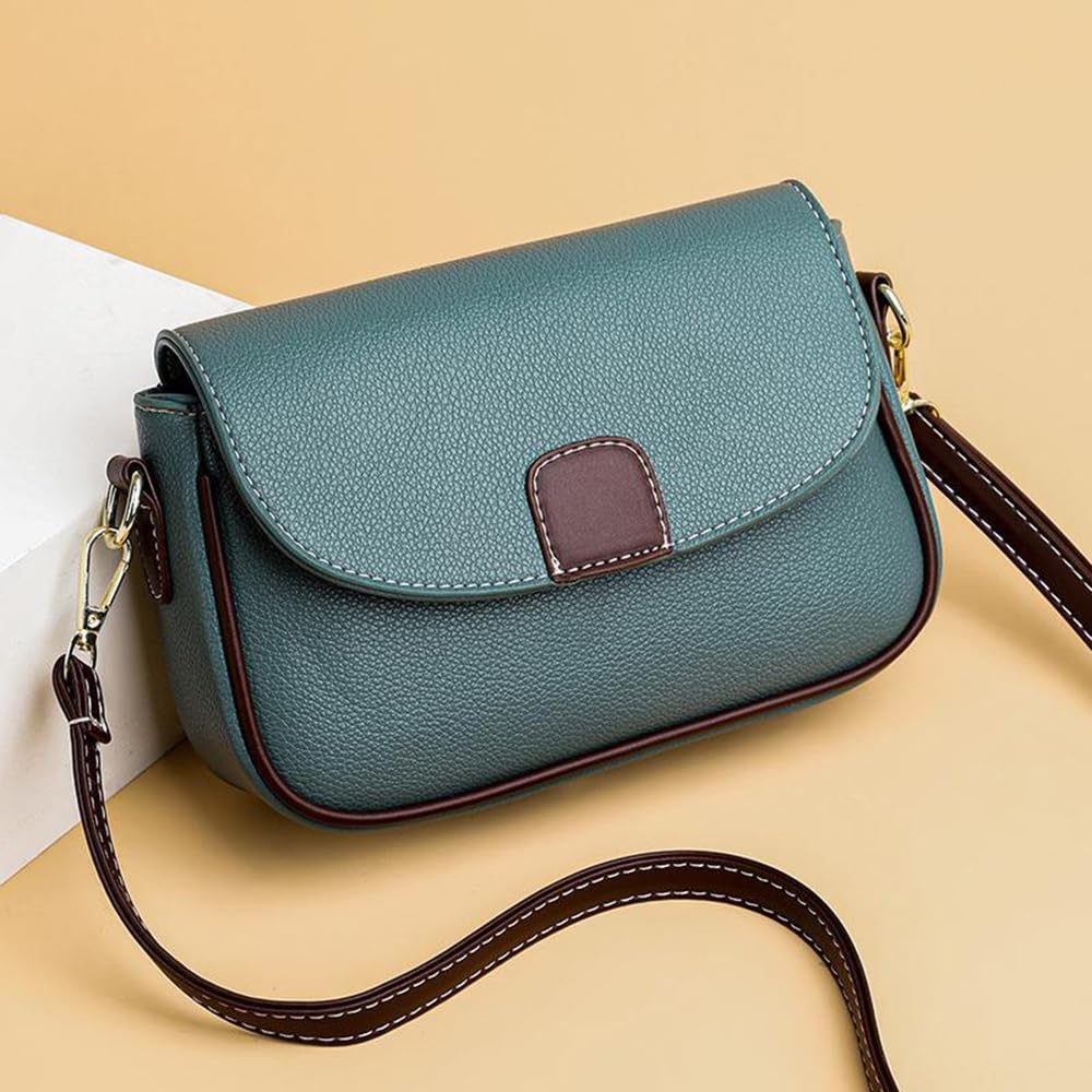 Journi | Chic Leather Flap Crossbody Bag