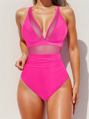 Sienna | Sheer Mesh One-Piece – Elevate Your Swim Style