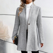 Sylviamin | Women's Long Winter Blazer | Warm