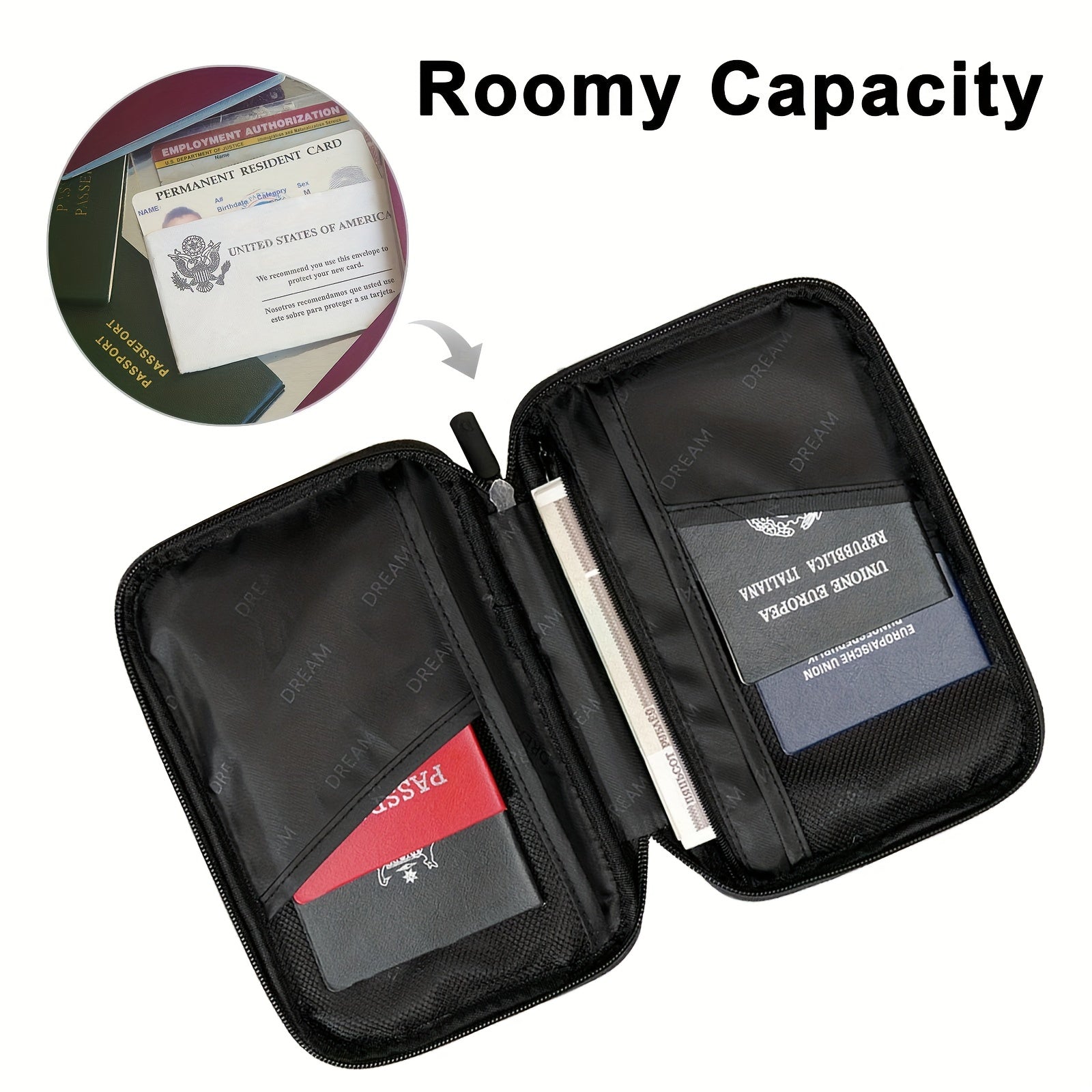 Luz | RFID-Secure Family Travel Wallet