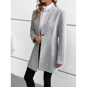 Sylviamin | Women's Long Winter Blazer | Warm