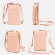 Versatile Large Capacity Kiss-Lock Handbag for Your Phone