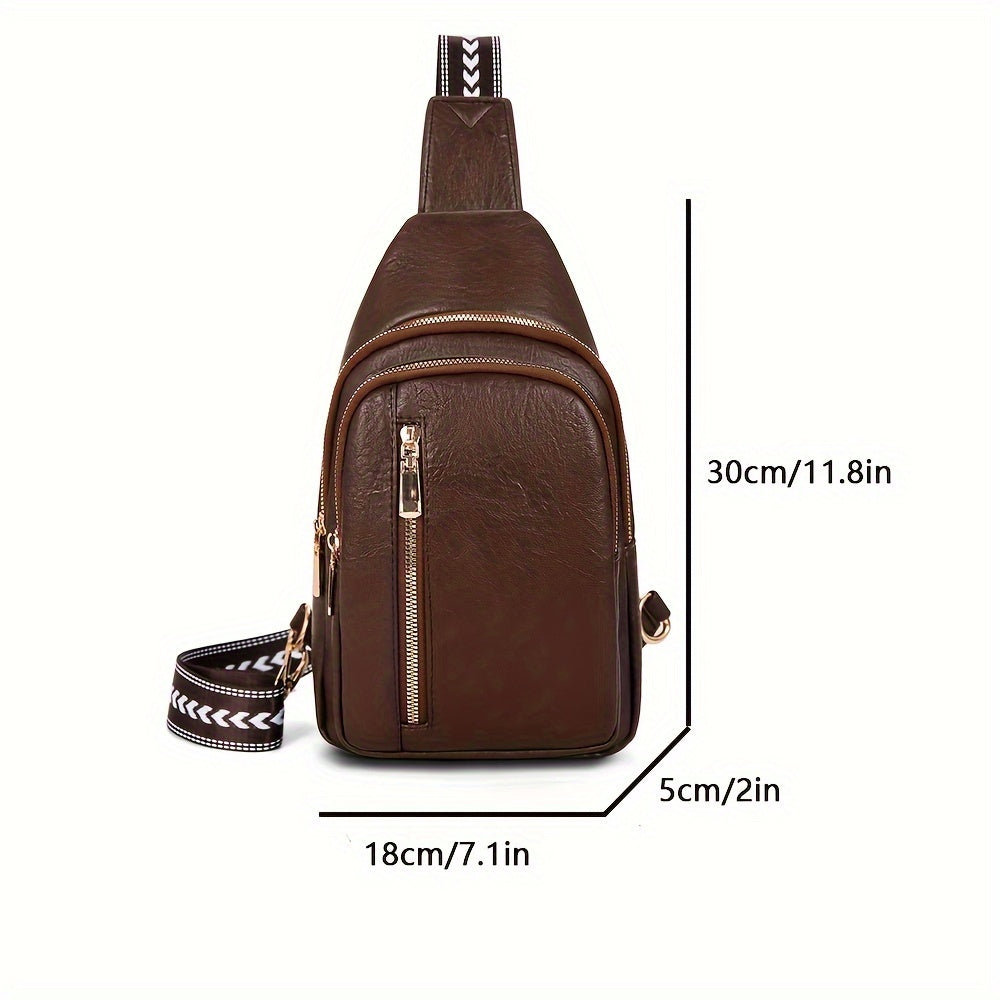Zaria | Vintage Charm Large Crossbody Bag