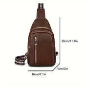 Zaria | Vintage Charm Large Crossbody Bag