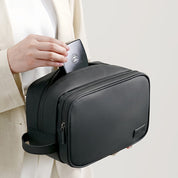 Kamiyah | Portable and Compact Dual-Layer Travel Essentials Bag
