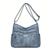 Kylee | Multi-Layer Leather Crossbody Travel Bag