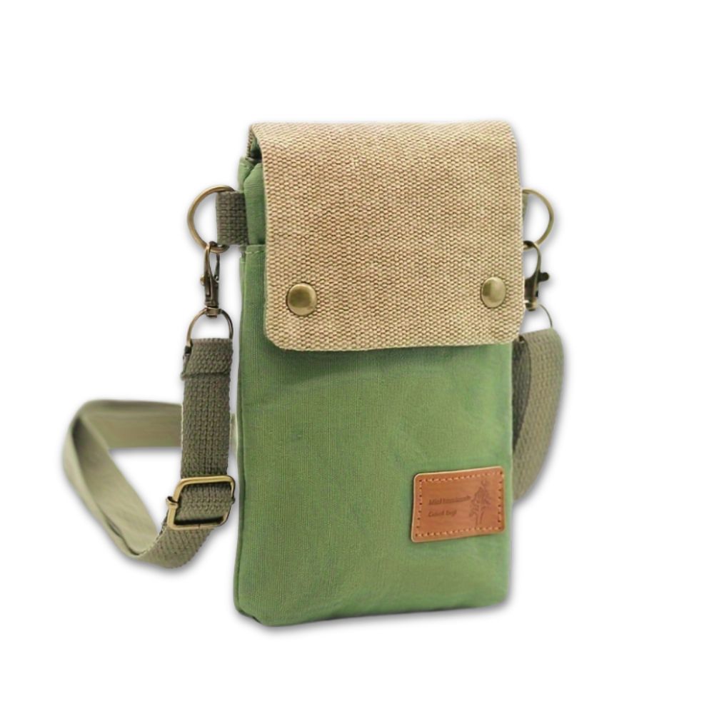 Cielo | Retro Canvas Small Crossbody Mobile Phone Bag