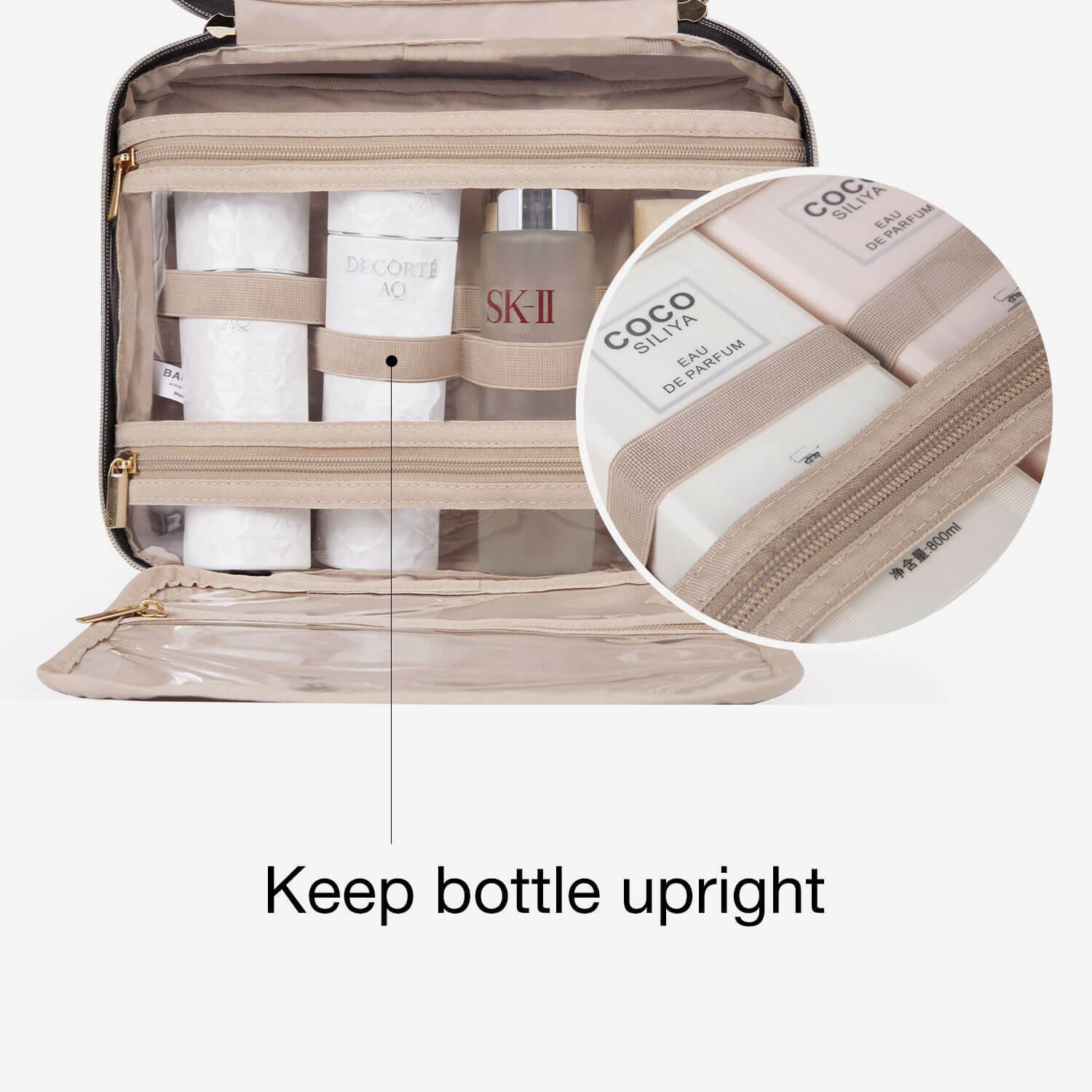 Ultimate Space-Saving Toiletry Bag