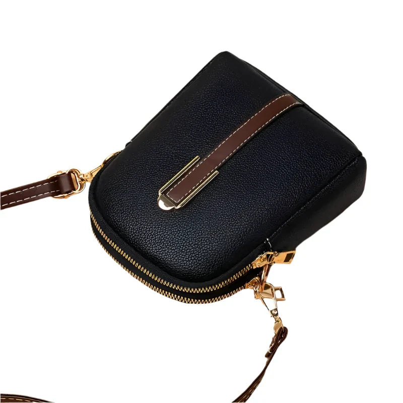 Carolina | Retro Mini Leather Crossbody Sling Bag
