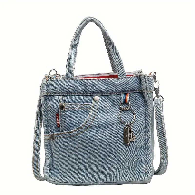 Lisa | Chic Denim Mini Crossbody Sling Handbag