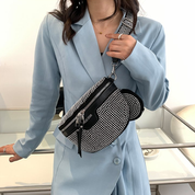Xiomara | Fashion Rhinestone Women's Crossbody Bum Bag