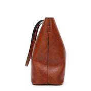 Belen | Vintage Oil Leather Women's Travel Crossbody Handbag