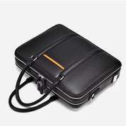 Omar | Leather Business Laptop Briefcase Crossbody Handbag