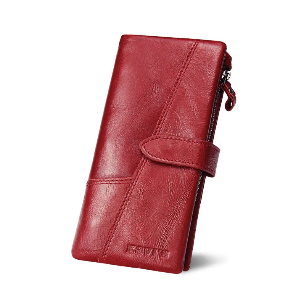 Teresa | RFID-Secure Vintage Leather Travel Wallet
