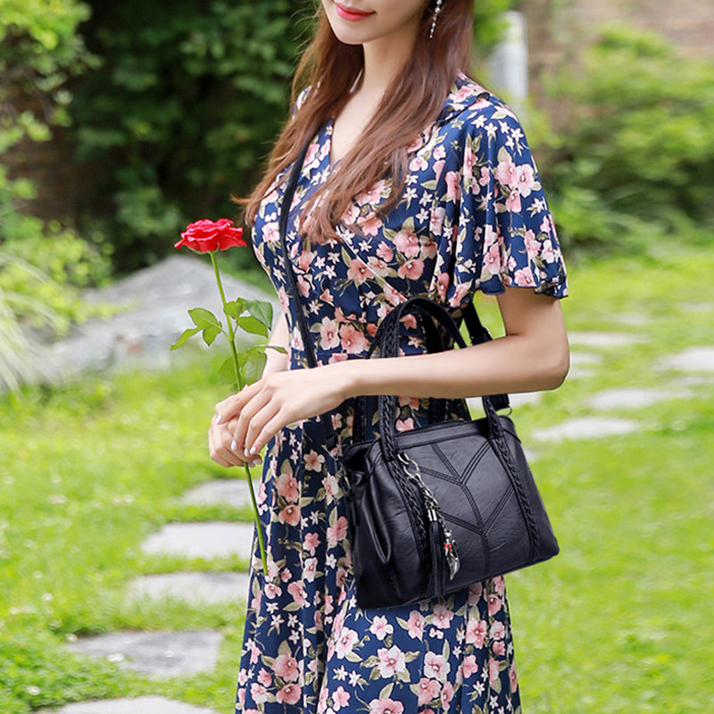 Cassandra | Versatile Tassel Crossbody Bag