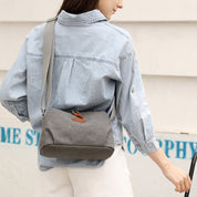 Lorah | Secure-Zip Canvas Crossbody Bag