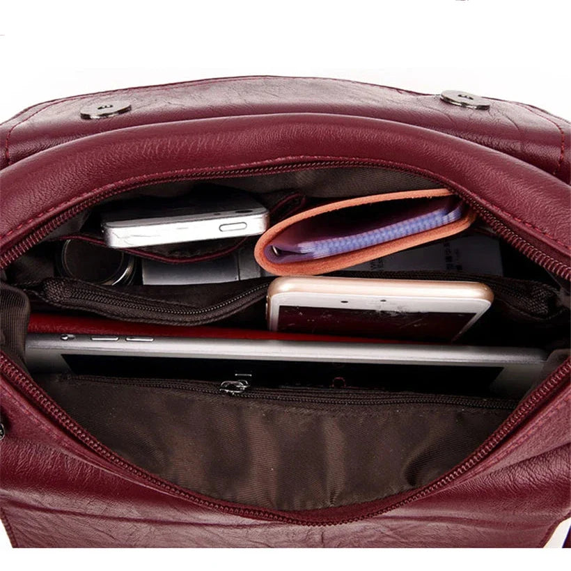 Emely | Women's Elegant Faux Leather Crossbody Sling Handbag