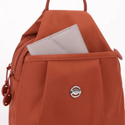 Amayah | Water-Resistant Oxford Crossbody Sling Bag Convertible Backpack
