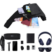 Mark | Compact Waterproof Canvas Crossbody Sling Bag
