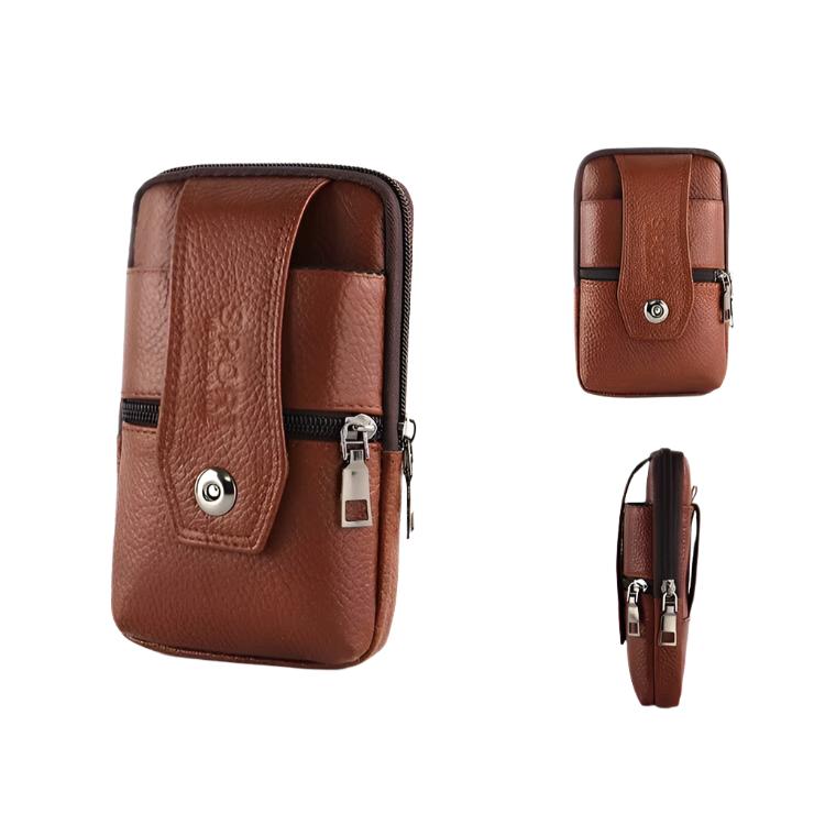 Samson | Vintage Leather Men's Crossbody Waist Bum Bag