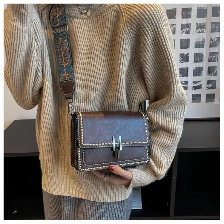 Demi | Retro Mini Square Crossbody Bag