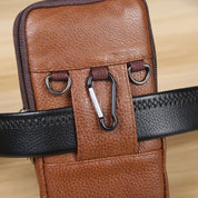 Samson | Vintage Leather Men's Crossbody Waist Bum Bag