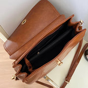 Miracle | Women's Chic Vintage Faux Leather Crossbody Messenger Handbag