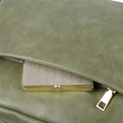 Hattie | Triple Zip Women's Crossbody Travel Bag