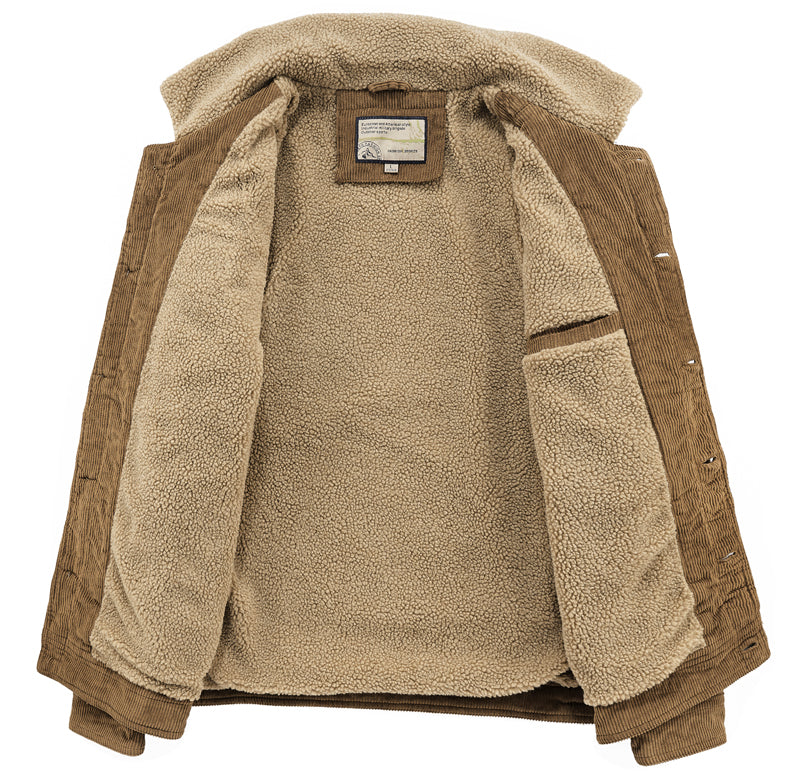 Ken | Stylish and Maximum Comfort Sherpa Lining Jacket