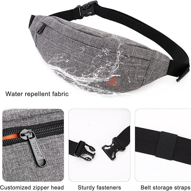 Abby | Waterproof Sports Travel Crossbody Fanny Pack Bum Bag